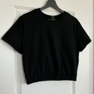 Wild Fable Black Cropped Top